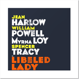 Libeled Lady Posters and Art